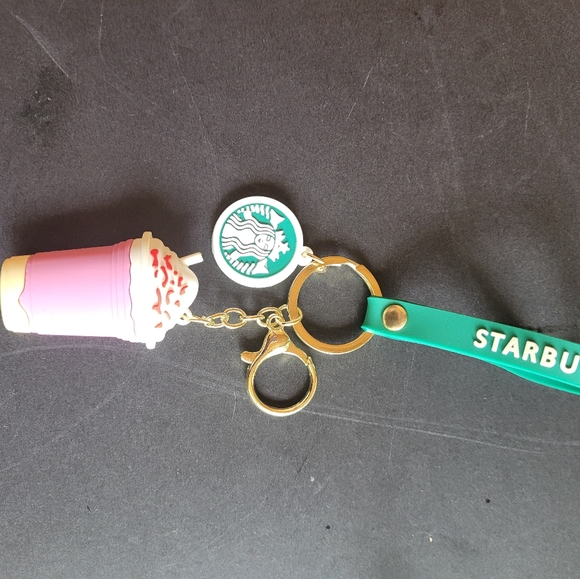 SB Keychain, Pink drink - Picture 2 of 2